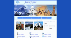 Desktop Screenshot of clippertourism.com